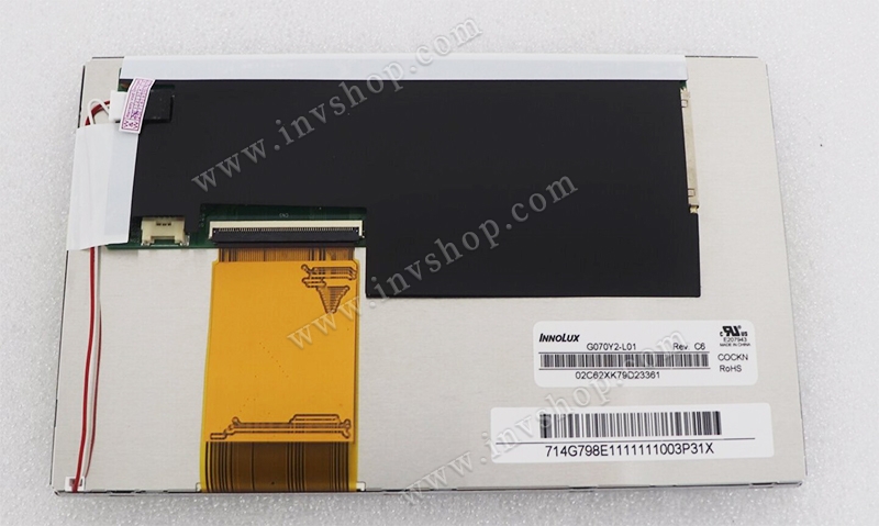 G070Y2-L01 auf Lager Innolux 7,0 Zoll 800*480 LCD-Bildschirm