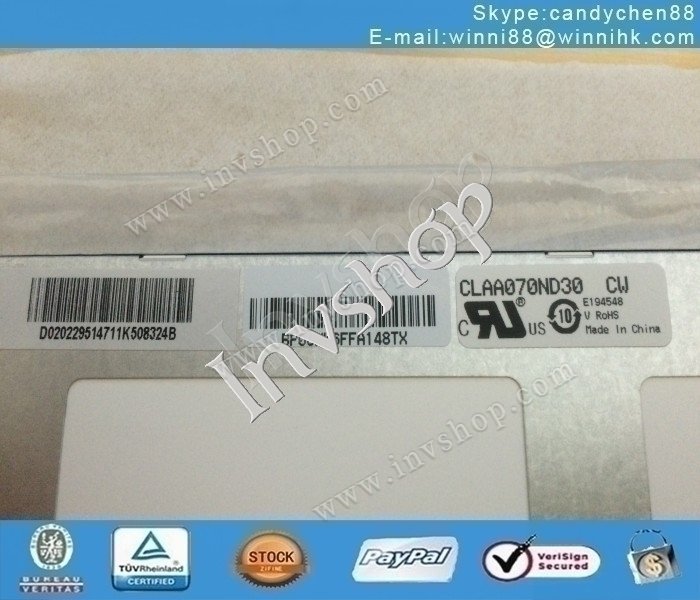 New original CLAA070ND30CW chungnwa LCD Liquid Crystal Display
