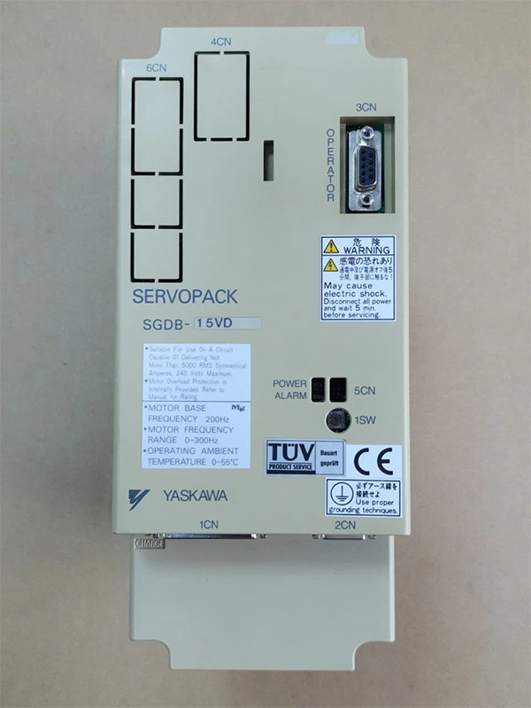 Yaskawa SGDB-15VD Sigma I servo drive, 1.3-1.5kW, 200-230VAC 3-phase input