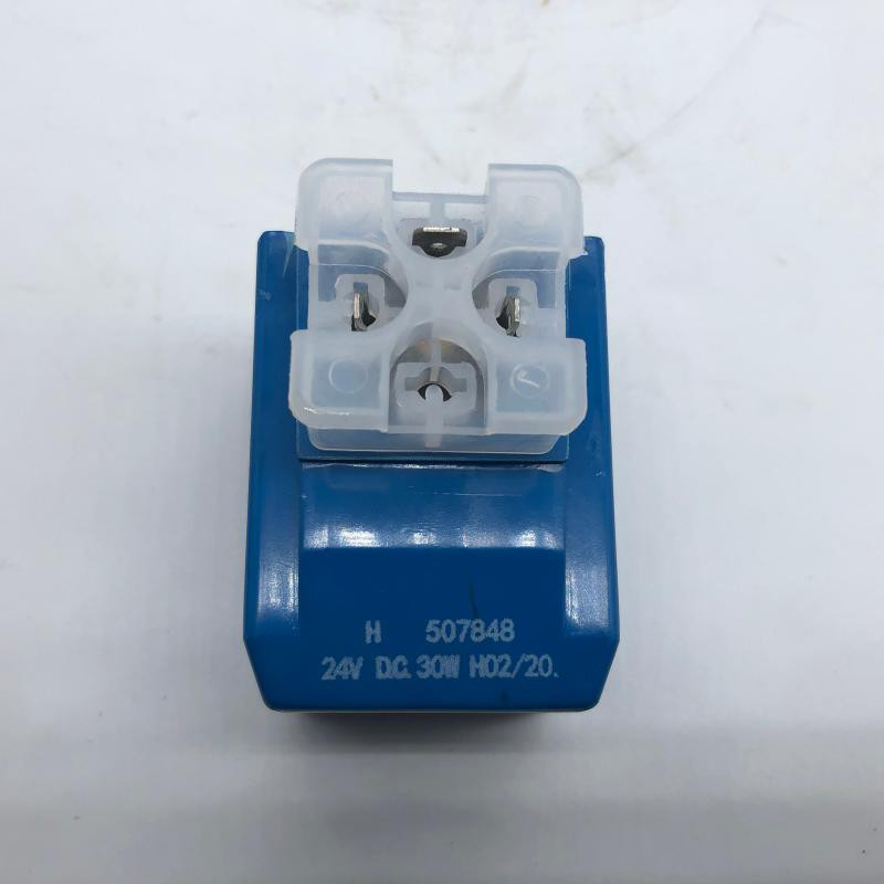 H-507848 24VDC 30W Solenoid Valve Coil for Industrial Hydraulic Machinery