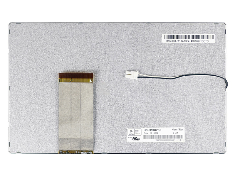 HSD080IDW1-C00 HannStar LCD Display for Industrial Repair